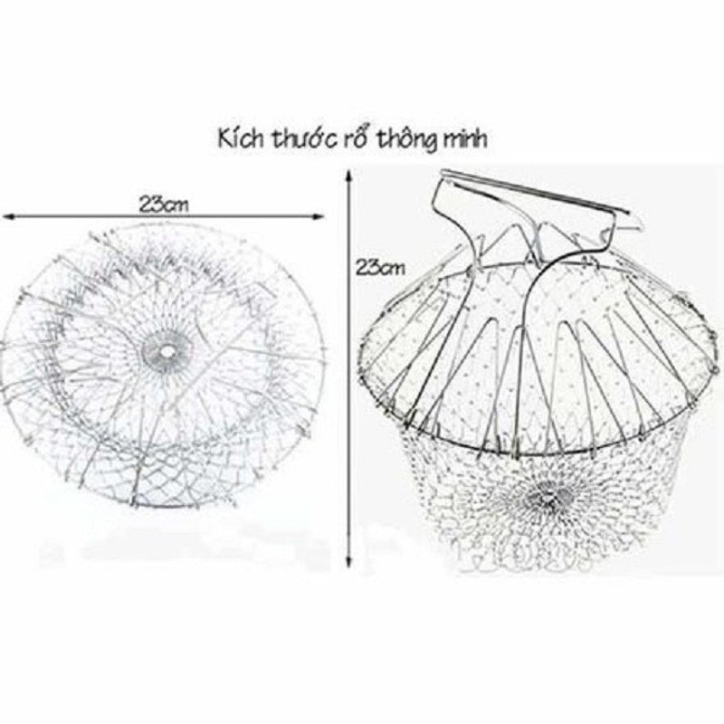 Rổ nhúng inox đa năng