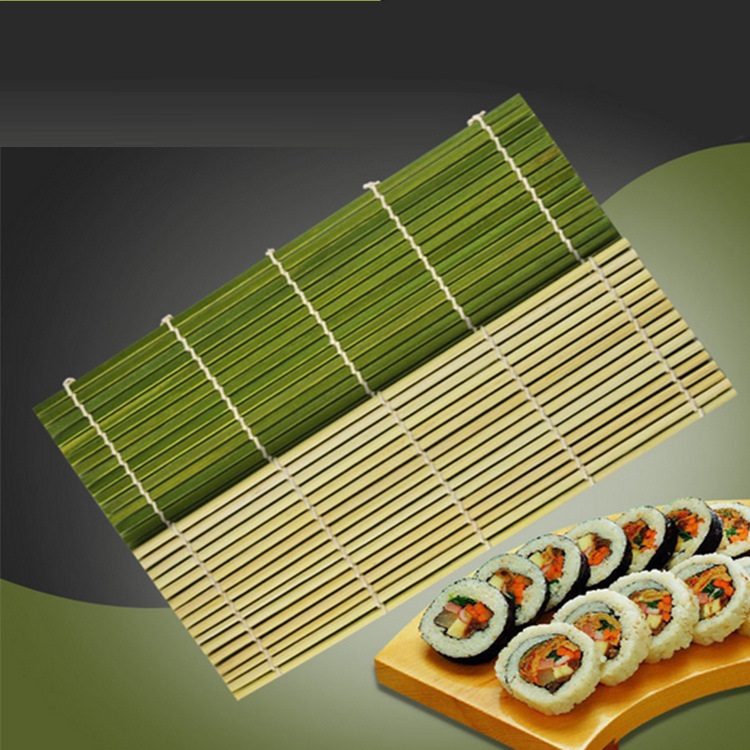 Thảm tre cuộn sushi- Bộ làm sushi tại nhà mini
