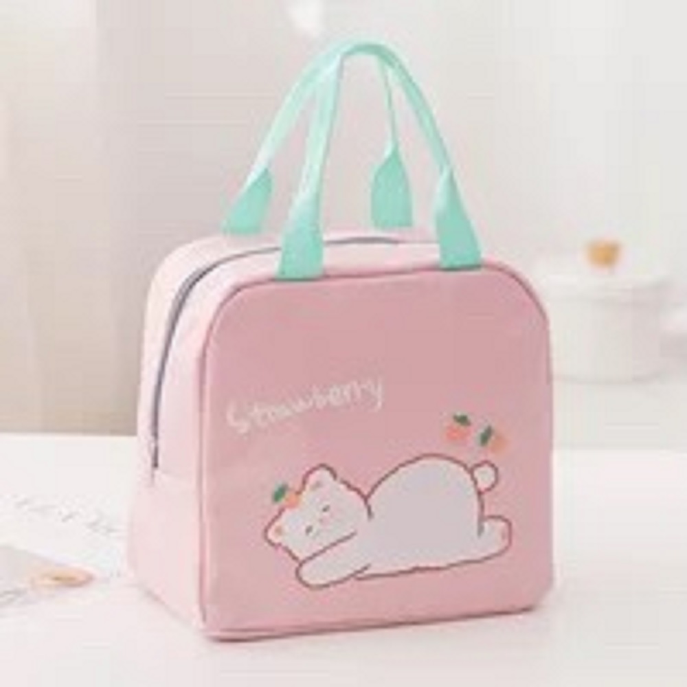 Túi giữ nhiệt giữ ấm đồ ăn đựng hộp cơm khi mang đi làm đi học