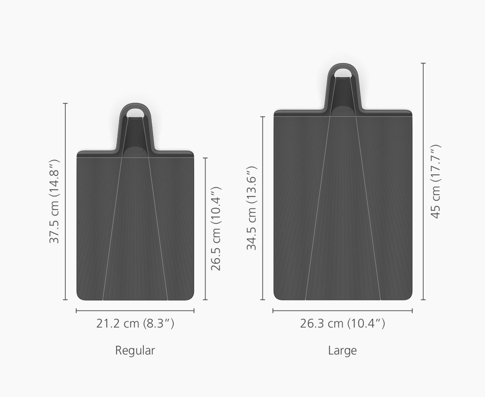 Thớt gấp Chop2Pot Regular Joseph Joseph Đen 2022 005066