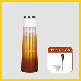 Chai Cold Brew Timemore - Phiên bản lõi nâng cấp | Tặng kèm phễu đong, cọ rửa và cà phê