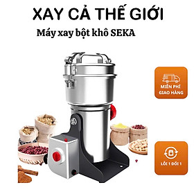 Máy Xay Bột Khô SeNNka 3000W – Đa Năng, Xay Cực Mịn, Nghiền Ngũ Cốc & Hạt Khô Nhanh Chóng