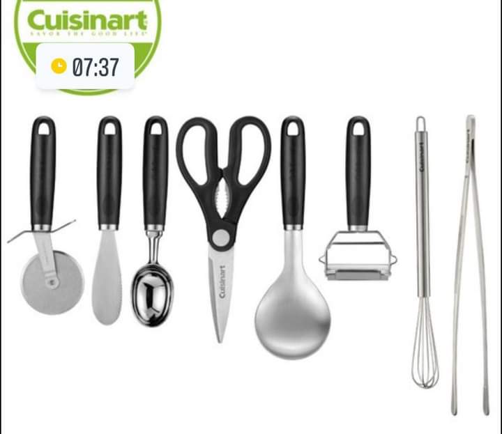Set 8 dụng cụ nhà bếp Cuisinart USA Hàng chính hãng