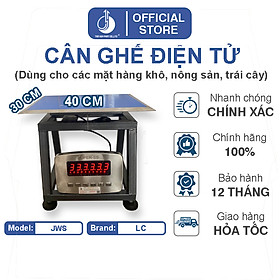 Cân Ghế Điện Tử JWS - Mặt Bàn Cân 300x400MM - Đầu Chỉ Thị Chống Nước