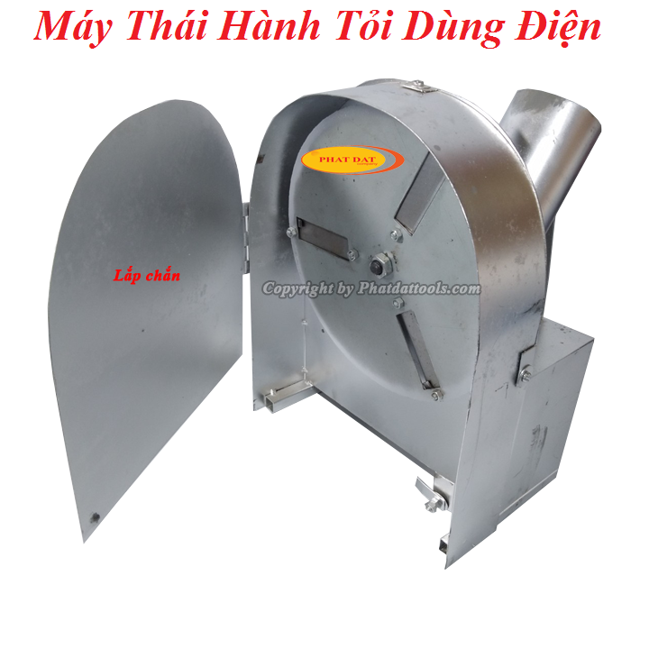 Máy thái hành tỏi điện