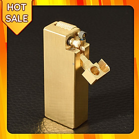 Vỏ Hột Quẹt Bật Lửa Xăng Đá Đồng Nguyên Khối Z8 Thiết Kế Thủ Công Độc Lạ - Dùng Xăng Bấc Đá Cao Cấp