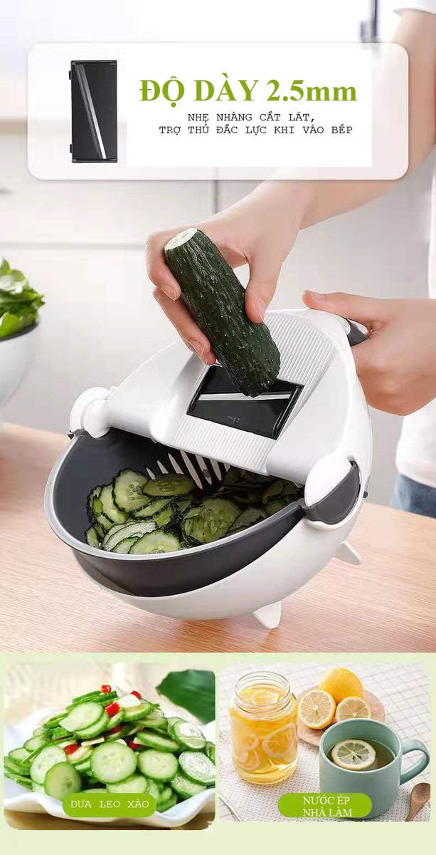 Bộ dụng cụ bào rau củ quả đa năng đa công dụng