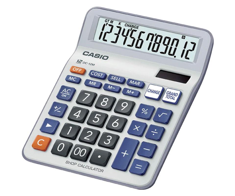 Máy tính CASIO DC-12M (PL)