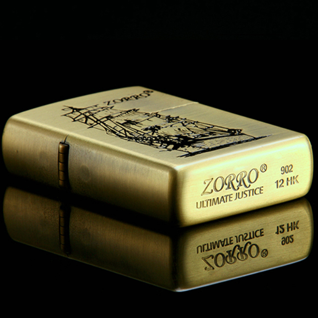 Vỏ Hột Quẹt Bật Lửa Xăng Đá Zorro Z8023A Thiết Kế Đẹp Độc Lạ Hình Thuyền Buồm - Dùng Xăng Bấc Đá Cao Cấp