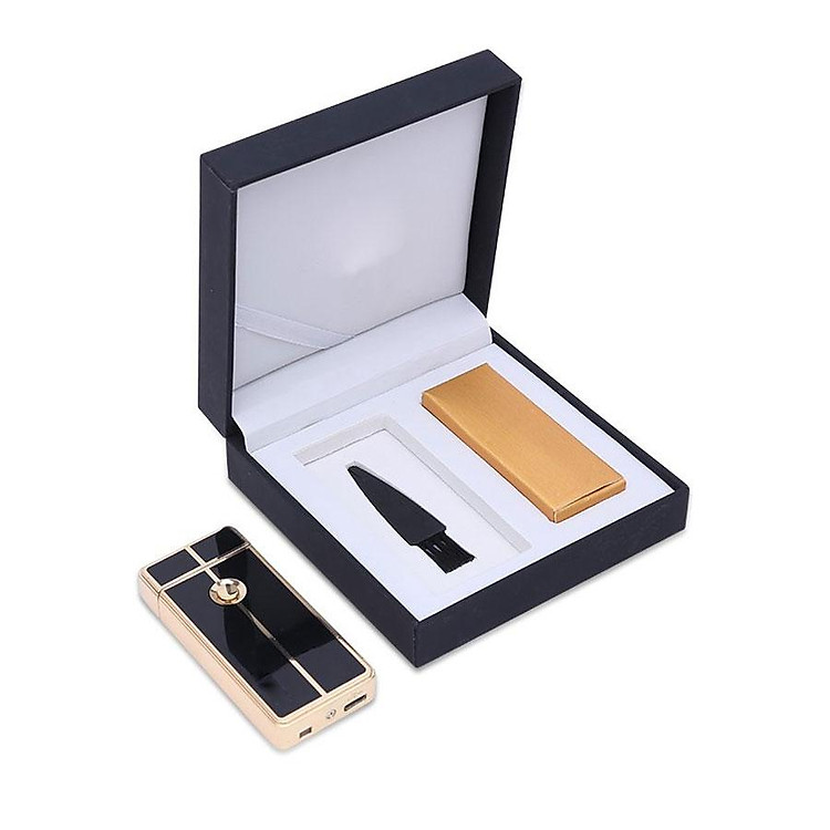 Vỏ Hột Quẹt Bật Lửa sạc điện USB JOBON Zb308a Thiết Kế Đẹp Độc Lạ - giao họa tiết ngẫu nhiên