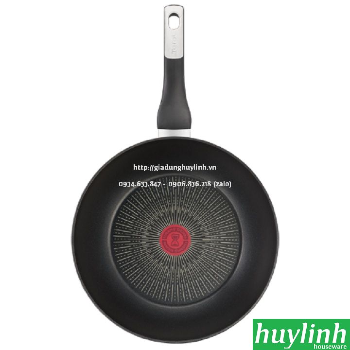 Chảo chiên xào sâu lòng đáy từ chống dính Tefal Unlimited 28cm - dùng cho mọi loại bếp - G2551902 - Sản xuất tại Pháp - Hàng chính hãng