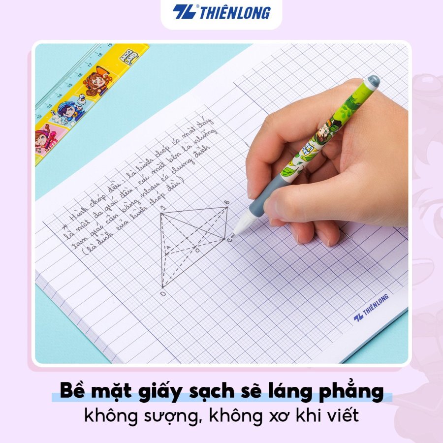 Tập Học Sinh 48Tr ĐL100 4 Ô Ly Vuông TP-NB002/Ak