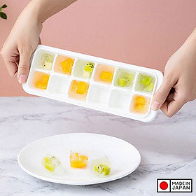 Khay làm đá viên kháng khuẩn, an toàn Nakaya Ice Tray - Hàng nội địa Nhật Bản |#nhập khẩu chính hãng| |#Made in Japan| |#K280|#K281|#K298|