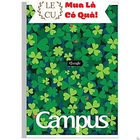 Vở A4 Kẻ Ngang Có Chấm 200 Trang ĐL 70g/m2 - Campus Garden & Jungle