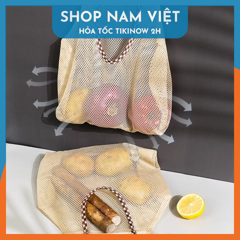 Túi Lưới Đựng Trái Cây, Vật Dụng Nhà Bếp