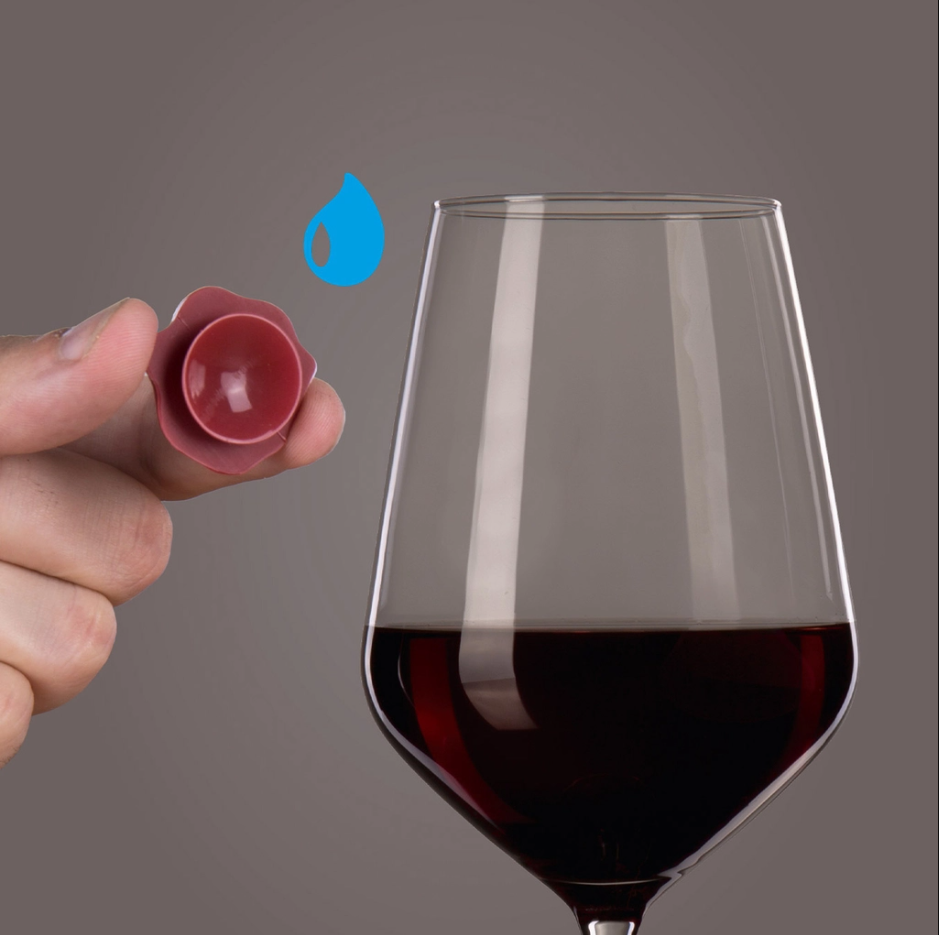 Vacu Vin - Bộ ký hiệu ly rượu - 8 cái