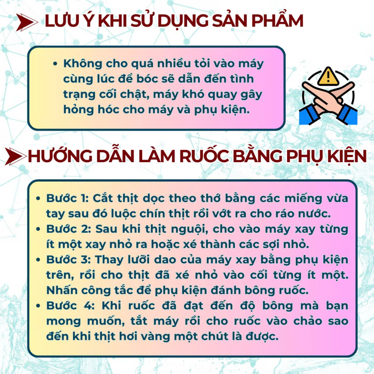 Dụng Cụ Bóc Hành Tỏi, Đánh Ruốc Cho Máy Xay Thịt 2L SK2287 - Phụ Kiện Hỗ Trợ Máy Xay Thịt Seka Làm Ruốc - Chính Hãng