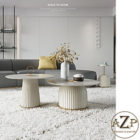 Bàn Sofa Mặt Đá của Năm Nhóm Cao Cấp Dòng Đương Đại AZP-966 Giải Pháp Cho Các Công Trình theo phong cách Đương Đại