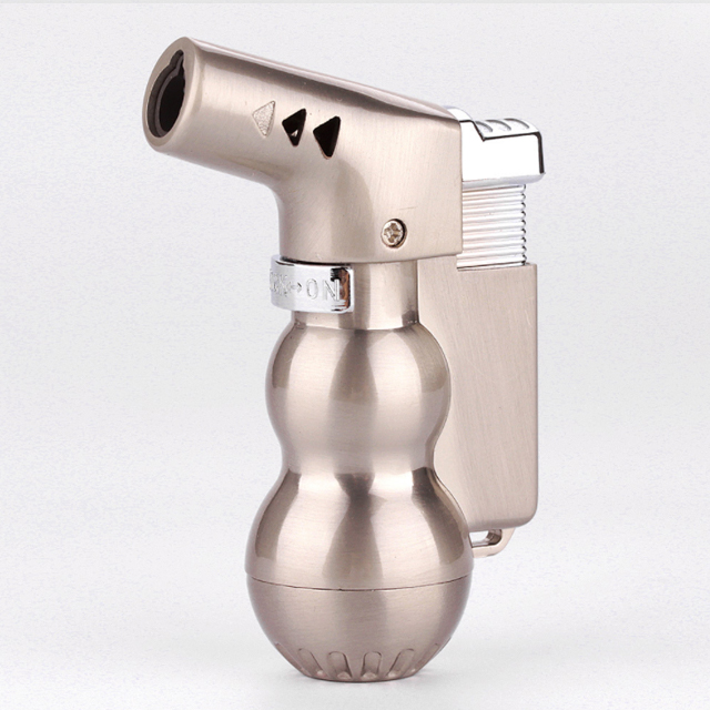 Vỏ Hột Quẹt Bật Lửa Hộp Quẹt Khò Gas Hồ Lô 1 Tia Cực Mạnh Hongbo HB-804 Thiết Kế Đẹp Độc Lạ Cao Cấp - Giao Màu Ngẫu Nhiên