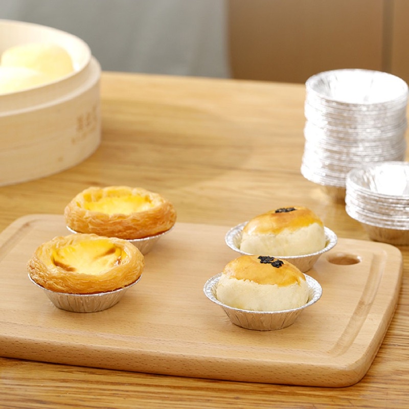 Cốc Chén Giấy Bạc Lót Khuôn Nướng Bánh tart Trứng - Bát Bạc Nướng Hàu Tiện Dụng - HÀNG LOẠI 1 - CHÍNH HÃNG MINIIN