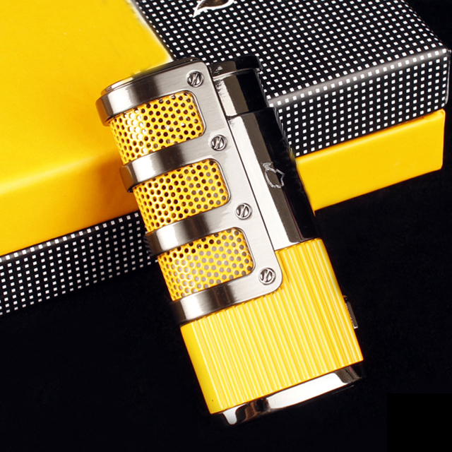 Vỏ Hột Quẹt Bật Lửa khò 3 Tia Mạnh Mẽ COB 938 Có Lỗ Đục Cao Cấp