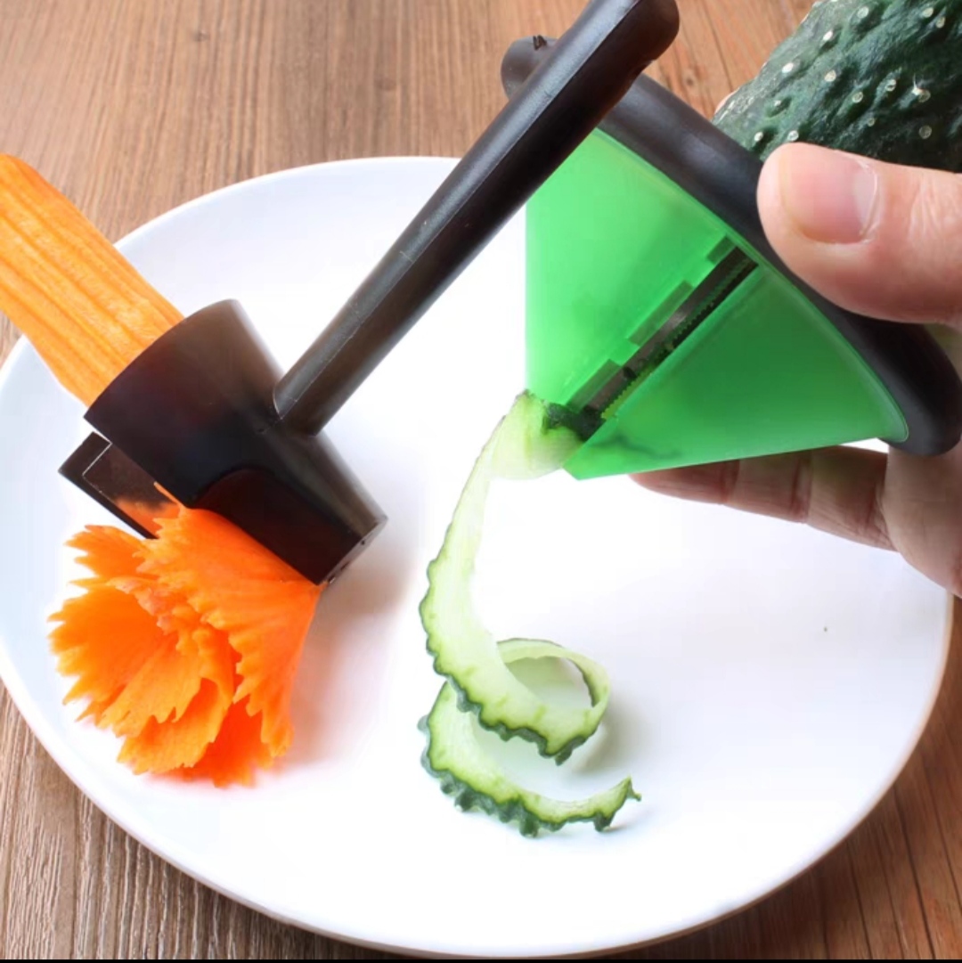 Sét 10 món dụng cụ - dao tỉa hoa quả nghệ thuật cao cấp