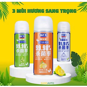 1 CHAI XỊT KHỬ MÙI DIỆT KHUẨN XỊT THƠM XE HƠI ÔTÔ