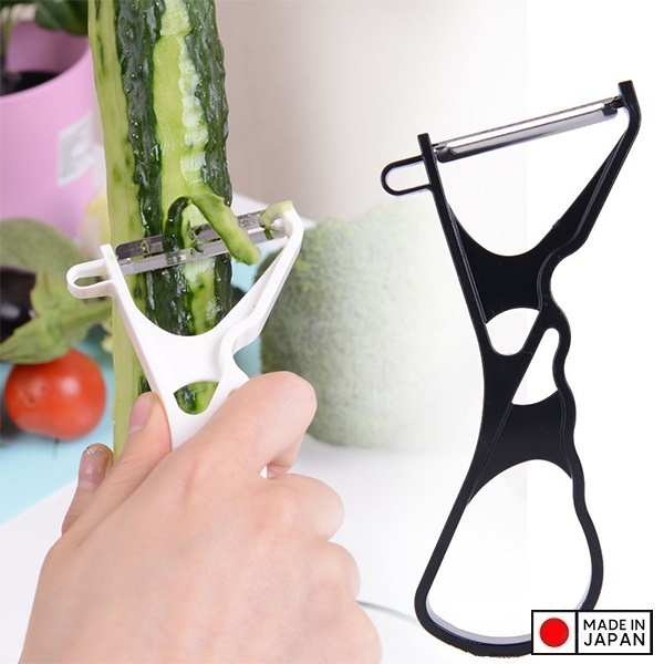 Dụng cụ nạo vỏ lưỡi xoay inox Echo Metal - Hàng nội địa Nhật Bản nhập khẩu chính hãng