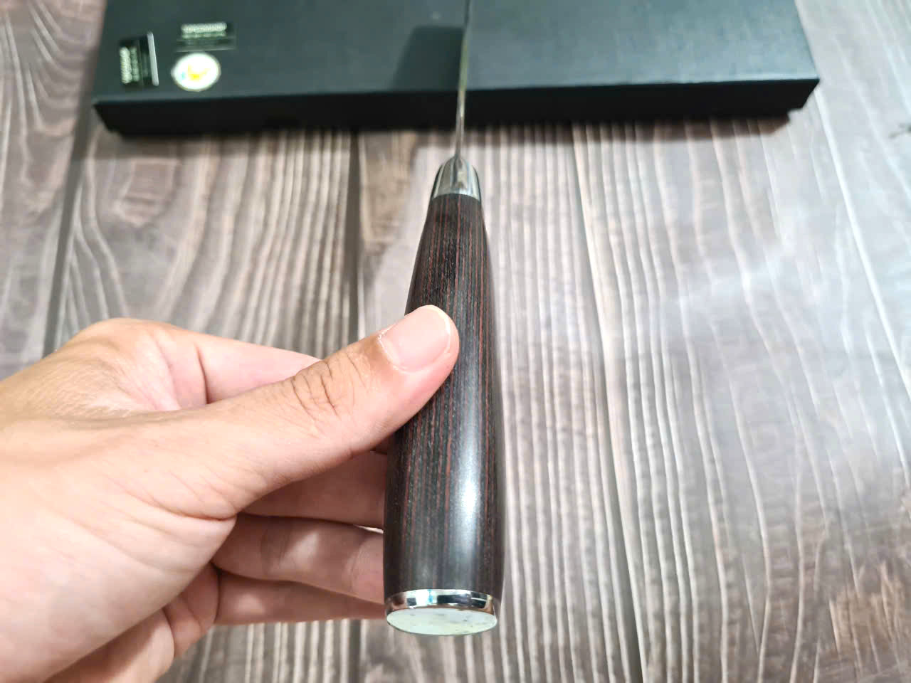 DAO - DAO BẾP NHẬT BẢN USUBA THÉP DAMASCUS MÃ A3 DT125 nt topcoomshop vn