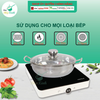 Nồi Um đa Năng Nắp Kính Fivestar