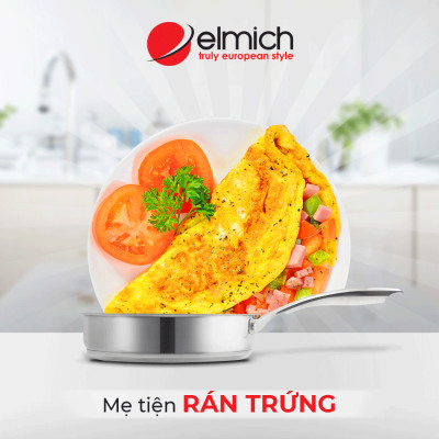 Bộ nồi và chảo inox Elmich baby EL-3795 size 16cm