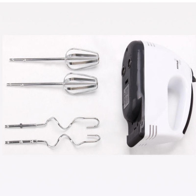 Máy Đánh Trứng Cầm Tay 7 Tốc Độ Công Suất Lớn Tặng Kèm 4 Que Đánh Thép Không Gỉ - Hàng Chính Hãng - Hàng Nhập Khẩu