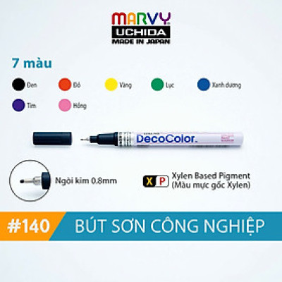 BÚT SƠN CÔNG NGHIỆP MARVY UCHIDA 120/130/140 NGÒI KIM 0.8mm