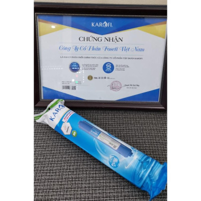 Combo 8 lõi lọc nước Karofi hàng chính hãng dùng cho máy lọc nước Karofi ERO80 - Hàng Chính Hãng