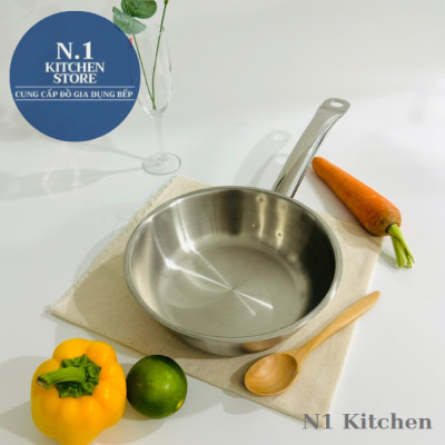 Chảo sâu inox cao cấp Korkmaz Proline 20cm - A1175 - Hàng chính hãng