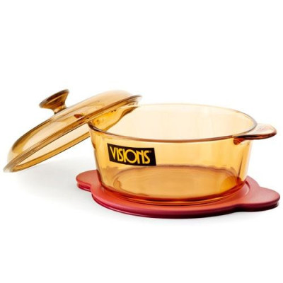 Nắp nồi thuỷ tinh Visions VS-08; VSP-1 - Made in America - Phân phối bởi ABMA VN Showroom 77 Đoàn Như Hài, P13, Q4, TPHCM