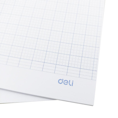 Giấy Kiểm Tra - 4 Ôly Vuông 2 mm - 205 x 155 mm - 100gsm - Deli CN604 (20 Tờ Kép)