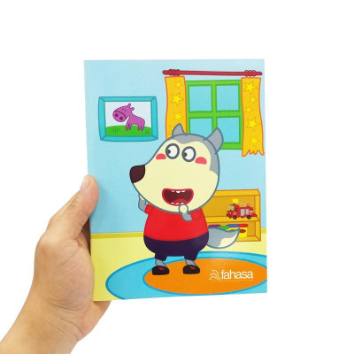 Tập Học Sinh Wolfoo Và Những Người Bạn - 4 Ô Ly 96 Trang 70gsm - Fahasa 03 (Mẫu Bìa Giao Ngẫu Nhiên)