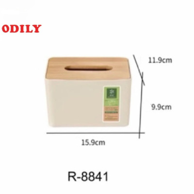 HỘP ĐỰNG GIẤY ĂN NẮP GỖ TRE KIỂU DÁNG MÀU SẮC PHONG CÁCH BẮC ÂU