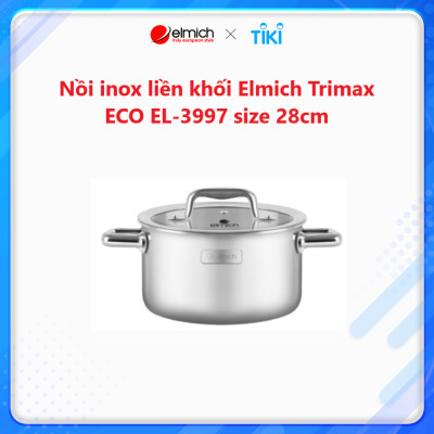 Nồi Inox liền khối Elmich Trimax Eco EL-3991