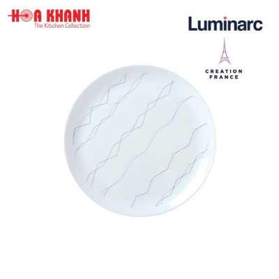 Đĩa Thủy Tinh Luminarc Marble 19cm - bộ 6 đĩa - P3761