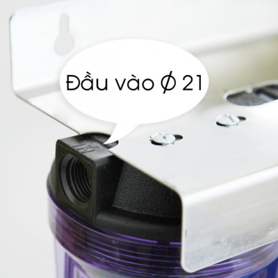 Bộ lọc nước thô đầu nguồn 3 cấp lọc 10inch Yamato YMTH10-3TX