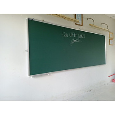 Bảng Từ Viết Phấn Hàn Quốc Bavico PTHQ-13 Xanh 1.2x3.2m