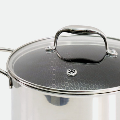 [Hàng chính hãng] Nồi nông inox iMat Blackcube 26cm, Cao 13.2 cm, Thể tích 6.0L, Chống dính Daikin-Nhật Bản thế hệ mới