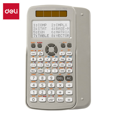 Máy Tính Học Sinh Chuyên Dụng Deli Mới Nhất 417 Chức Năng Dành Cho Học Sinh Cấp 2 3 Thi THPT Quốc Gia Sinh Viên