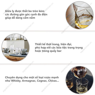 Bộ 12 ly thủy tinh Cassiopea 320ml -  Bormioli Rocco - Italy