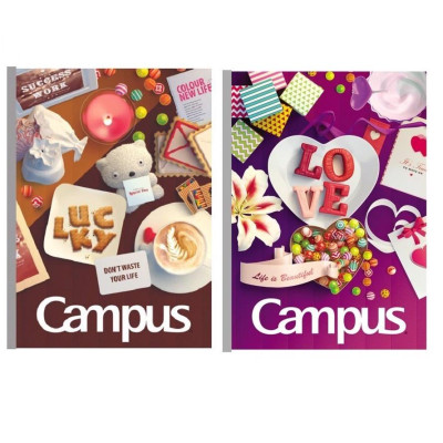 Combo 5 cuốn vở kẻ ngang  Campus Gift 120tr