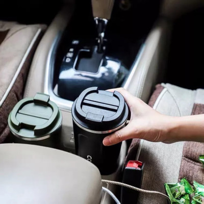 Ly Giữ Nhiệt Coffee inox 304 350ml và 500ML Đựng Nước Giữ Nhiệt Có Nắp Chống Tràn - HÀNG CHÍNH HÃNG MINIIN