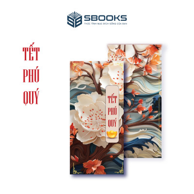 Combo 5 Cái Bao Lì Xì Thiết Kế Họa Tiết Hoa Mẫu Đơn 2025 Giấy Cứng C150 Siêu Dày Dặn - SBOOKS