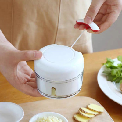 MÁY XAY TỎI GIA VỊ KÉO DÂY MINI THÔNG MINH